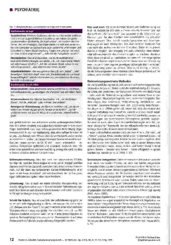 Vorschauseite 2: SELWA: Selbststeuerung durch wahrnehmungsbasierte Methoden