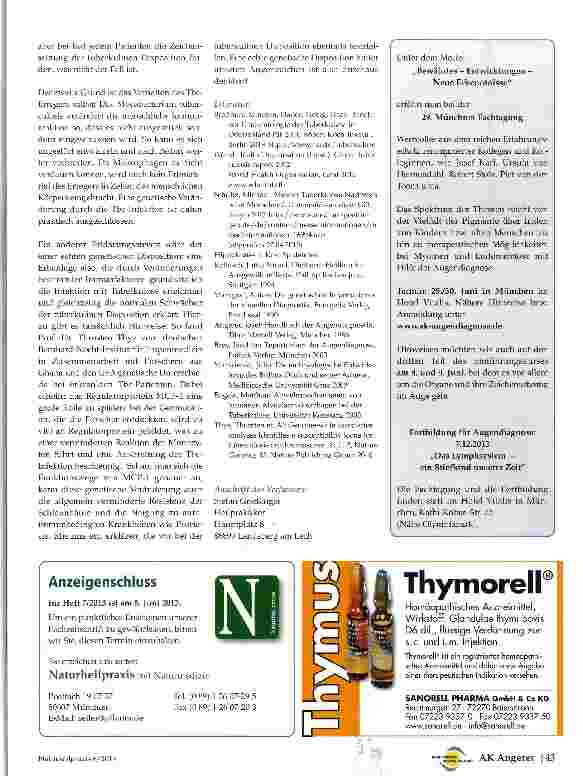 Vorschauseite 5: Tuberkulose und tuberkuline Disposition