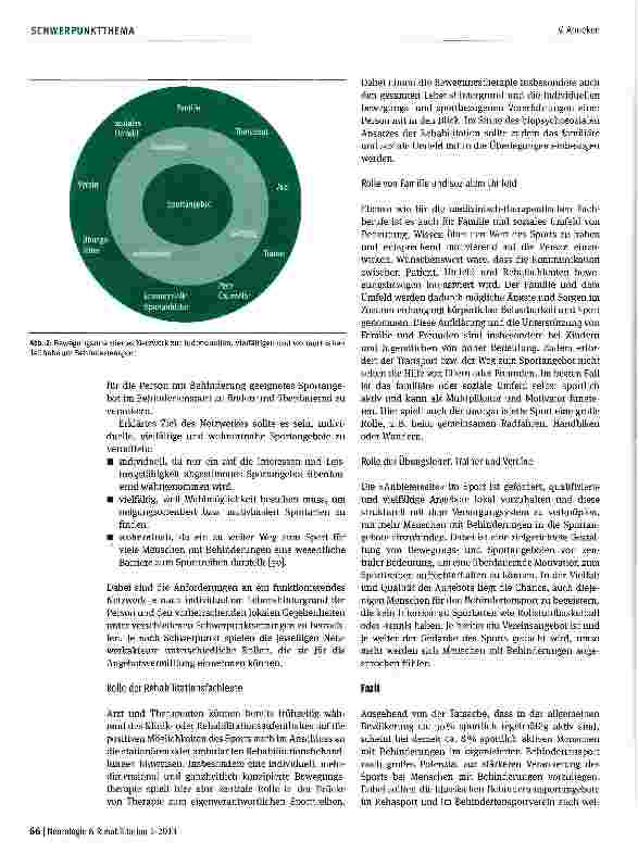 Vorschauseite 6: Behindertensport für Menschen mit neurologischen Beeinträchtigungen