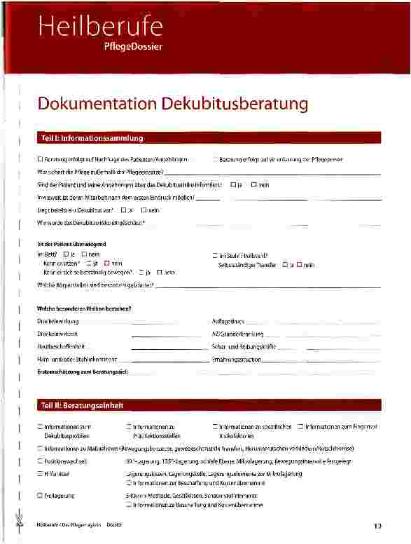 Vorschauseite 2: Druckgeschwür: Risiko minimieren