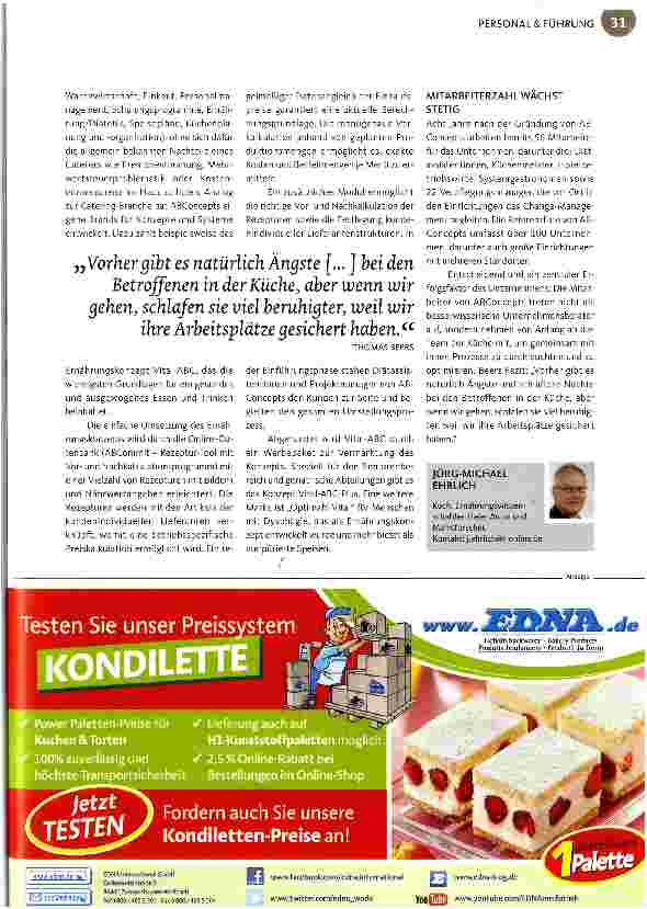 Vorschauseite 4: Coaching statt Catering