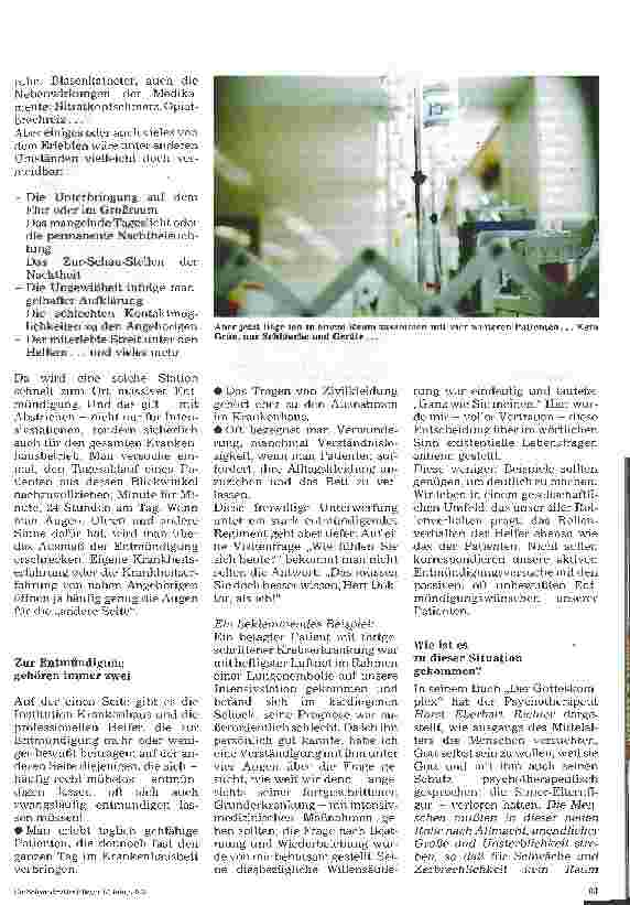 Vorschauseite 3: Der Patient als Partner Rollenwechsel bei den Helfern