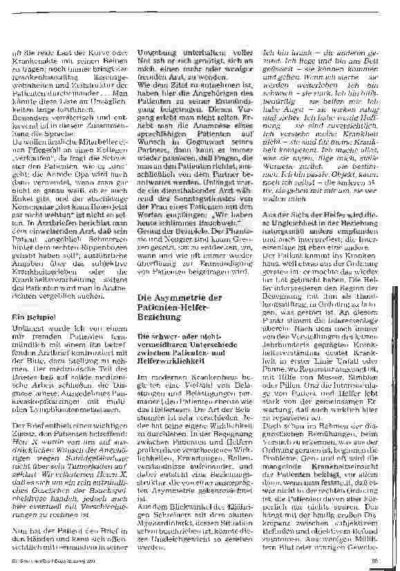 Vorschauseite 5: Der Patient als Partner Rollenwechsel bei den Helfern