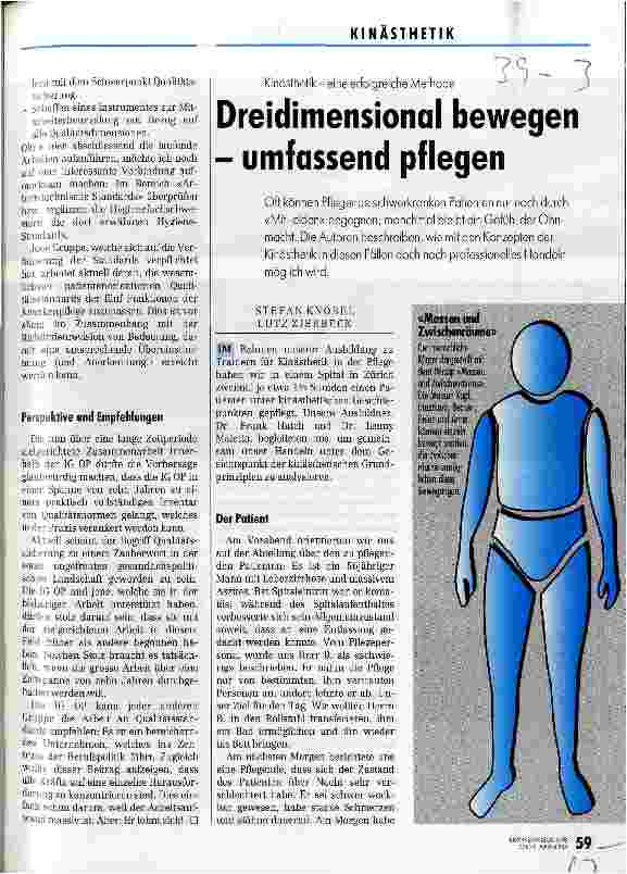 Vorschauseite 4: 66 Standards und 687 Sub-Standards erarbeitet! Tätigkeit d. SBK-Inter essengruppe d. Pflegekaders i. OPDienst - eine Zwischenbilanz