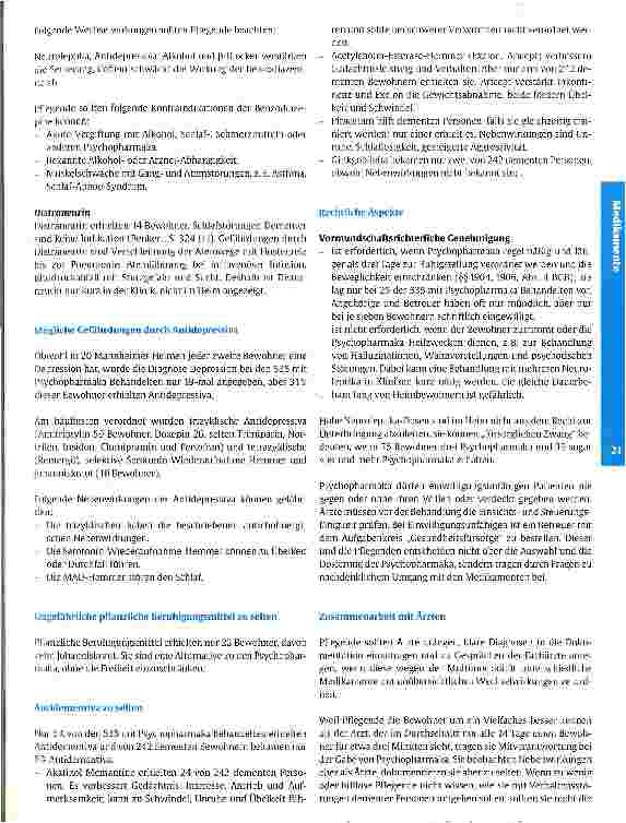 Vorschauseite 4: Mitverantwortung der Pflegenden bei der Gefährdung von Heimbewohnern durch Psychopharmaka