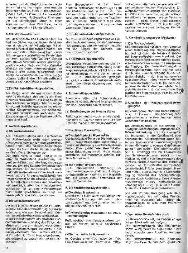 Vorschauseite 2: Das Herz 6. Folge: Die pathologische Anatomie des Herzens