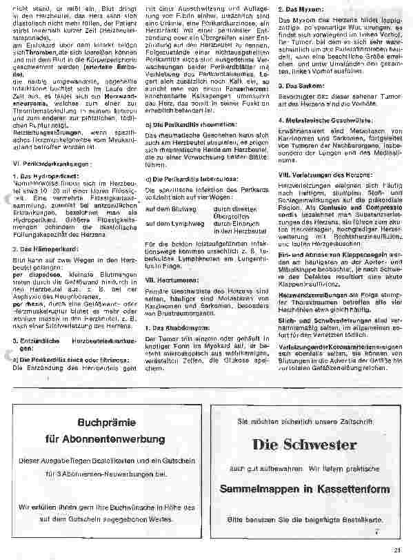 Vorschauseite 3: Das Herz 6. Folge: Die pathologische Anatomie des Herzens