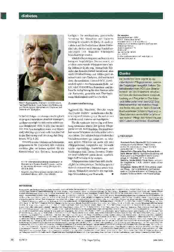 Vorschauseite 3: Demenzerkrankung bei Diabetes meliitus
