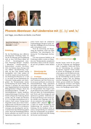 Vorschauseite 1: Phonem-Abenteuer: Auf Länderreise mit /ʃ/, /ç/ und /s/