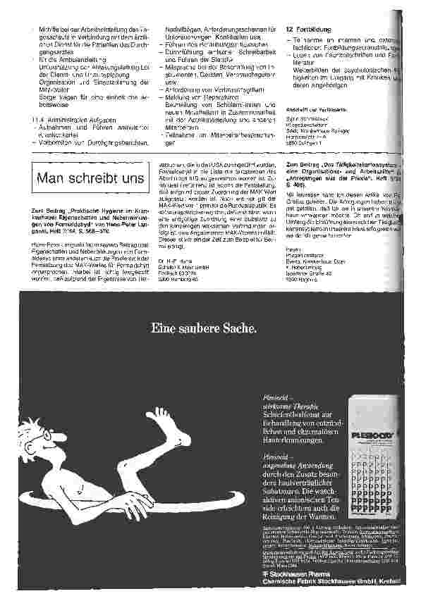 Vorschauseite 1: Stellenbeschreibungen und Arbeitsverteilungspläne im Pflege und Funktionsdienst