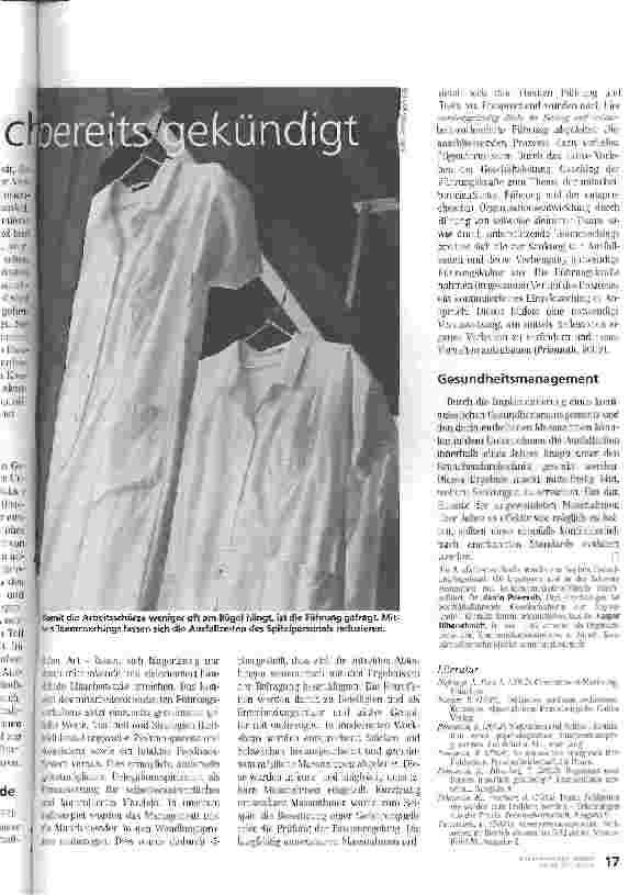 Vorschauseite 2: Voll engagiert oder innerlich bereits gekündigtAusfallzeitenstudie
