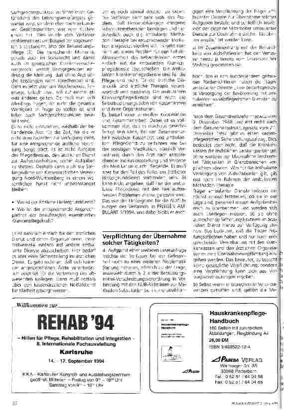 Vorschauseite 2: Nochmals: Zur ambulanten Methadon-Therapie