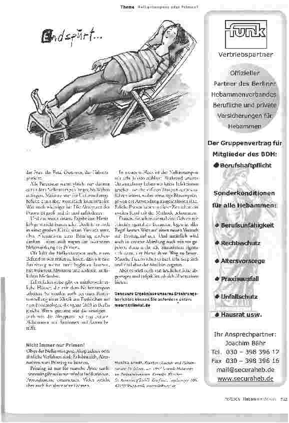 Vorschauseite 2: Immer nur Primen?
