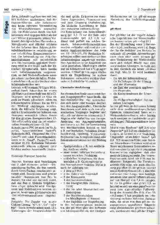 Vorschauseite 5: Sachgerechte intravenöse Applikation von Pharmaka in der Intensivtherapie und Anästhesie unter besonderer Berücksichtigung chemisch-phy-