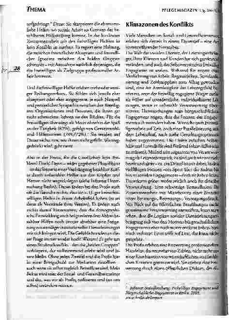 Vorschauseite 2: Profis als Konkurrenten und Verdränger bürgerschaftlichen Engagements?