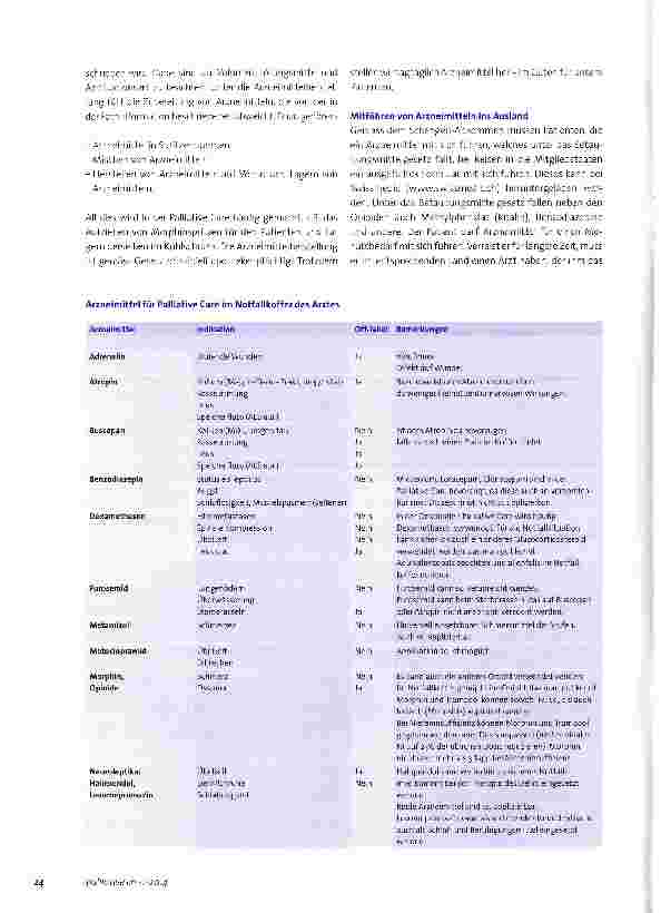 Vorschauseite 2: Besonderheiten der Arzneimitteltherapie bei Palliativpatienten