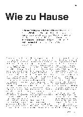Vorschauseite 1: Wie zu Hause.