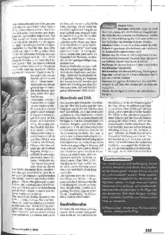 Vorschauseite 2: Wege des HinduismusSpirituelle Dimensionen des Pflegens -Teil 1