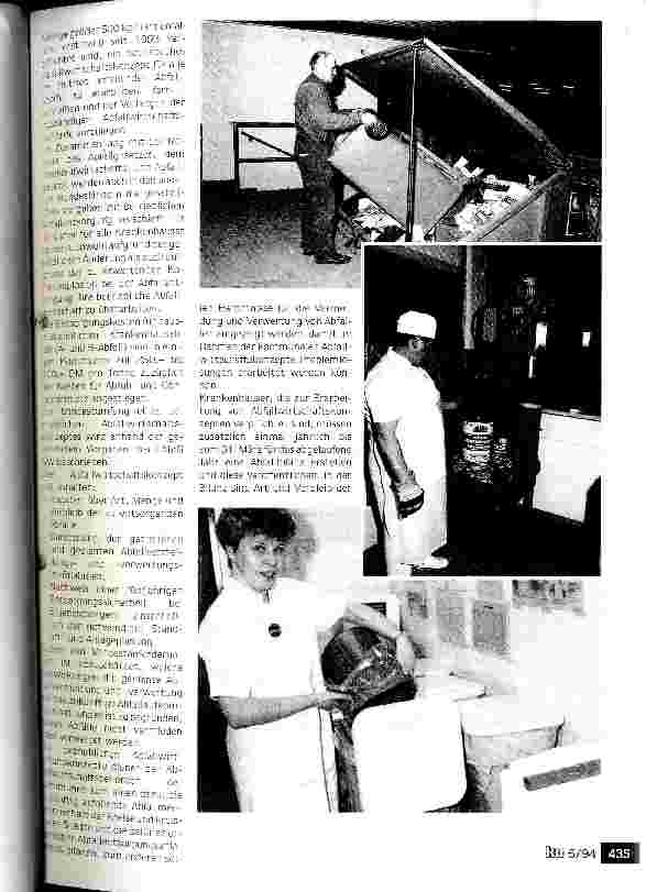 Vorschauseite 2: Weg vom end of pipe - schon beim Einkauf an die Entsorgung denken! Betriebliche Abfallwirtschaft im Krankenhaus