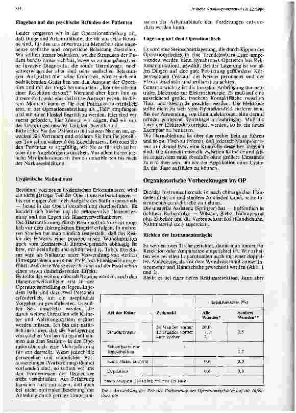 Vorschauseite 2: Die tiefe Dickdarmanastomose bei Rektumresektion
