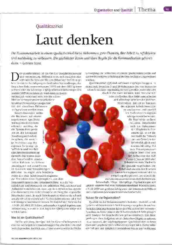 Vorschauseite 1: Laut denken