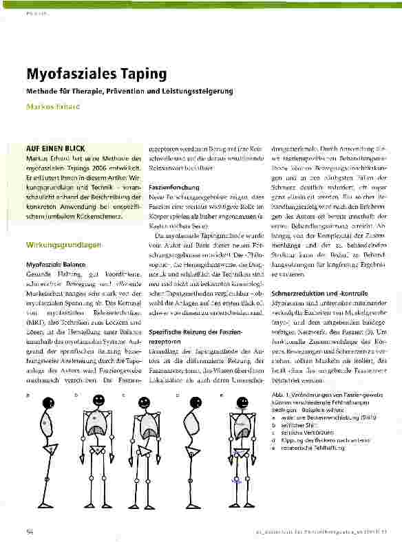 Vorschauseite 1: Myofasziales Taping