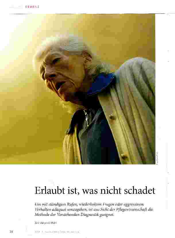 Vorschauseite 1: Erlaubt ist, was nicht schadet