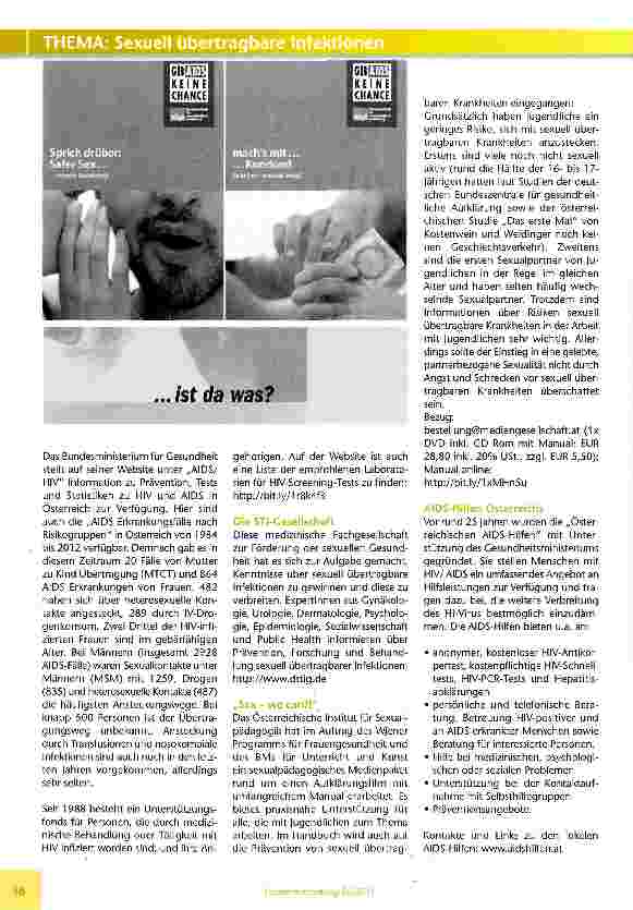 Vorschauseite 2: Prävention und Information