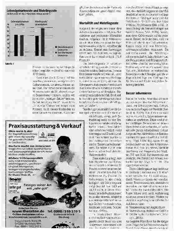 Vorschauseite 2: Profitiert das kinderlose Paar vom Fortschritt?