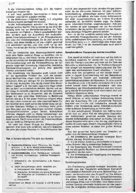 Vorschauseite 4: Grundlagen der Arzneimittelbehandlung: Die symptomatische Therapie des Hustens und des Asthma bronchiale