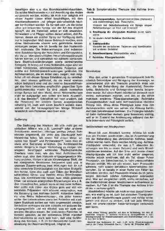 Vorschauseite 5: Grundlagen der Arzneimittelbehandlung: Die symptomatische Therapie des Hustens und des Asthma bronchiale
