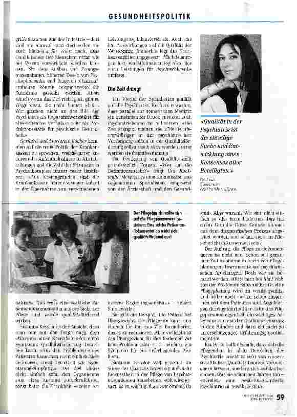Vorschauseite 2: Afrikanische Klagelieder im Spital - gohts no? 3. Baseler Forum über PflegeKultur - KulturPflege
