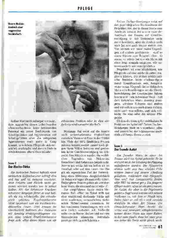 Vorschauseite 4: Afrikanische Klagelieder im Spital - gohts no? 3. Baseler Forum über PflegeKultur - KulturPflege