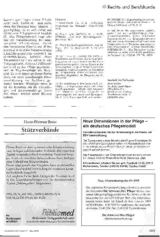 Vorschauseite 6: Die Verantwortung des examinierten Pflegepersonals beim Einsatz von Assistenzpersonal