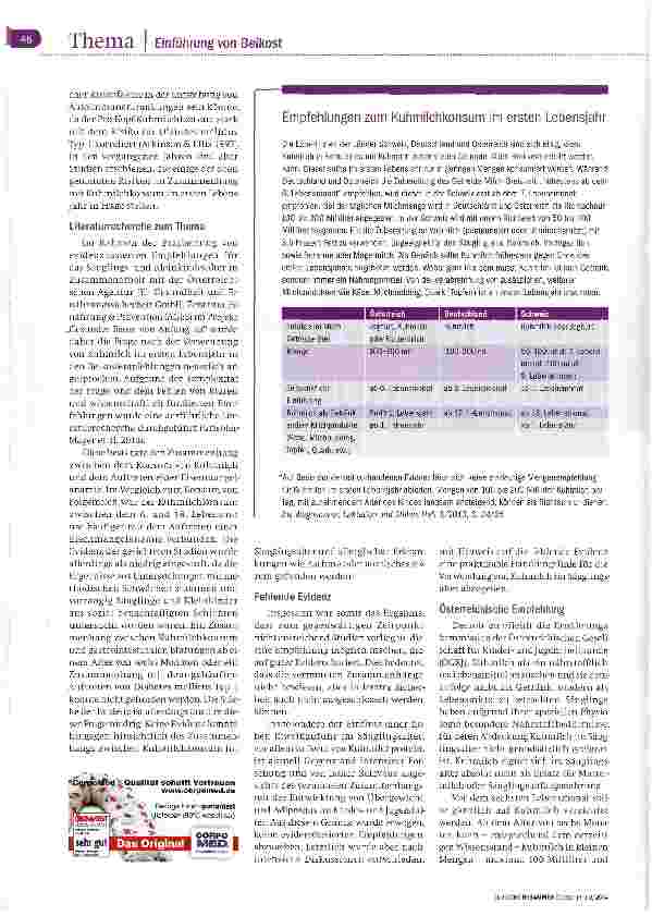 Vorschauseite 2: Nur im Breip und maßvoll
