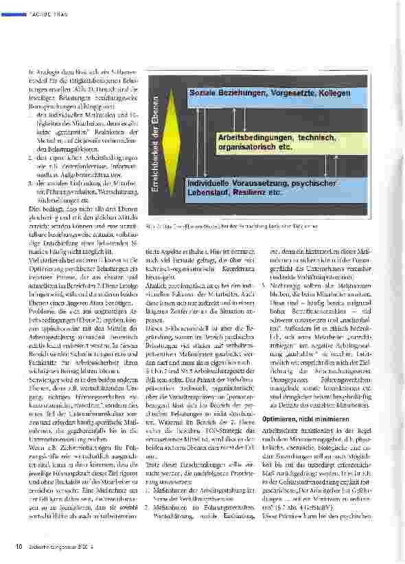 Vorschauseite 3: Gefährdungsbeurteilung zu psychischen Belastungen: Was es zu bedenken gilt
