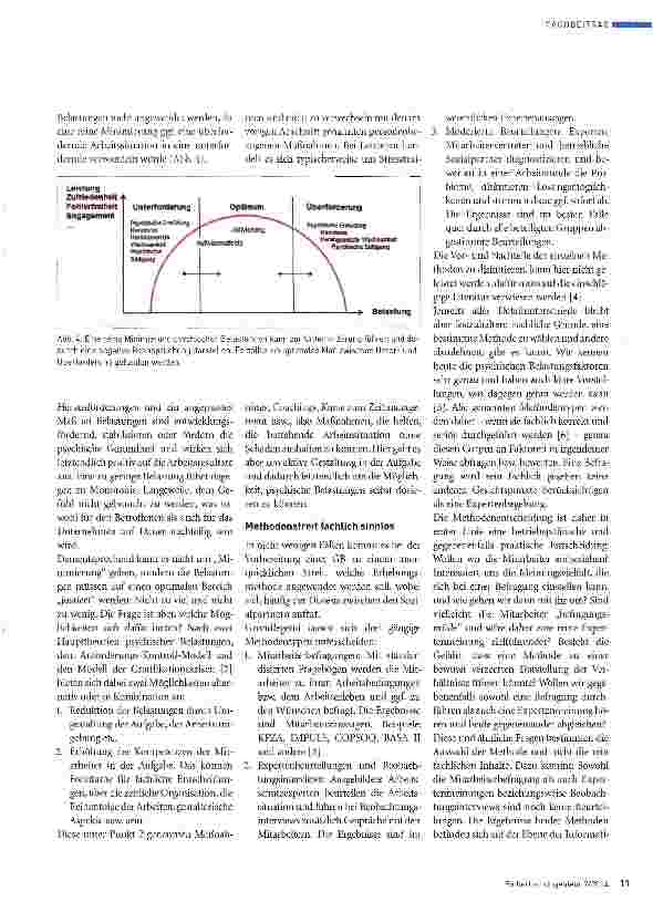 Vorschauseite 4: Gefährdungsbeurteilung zu psychischen Belastungen: Was es zu bedenken gilt