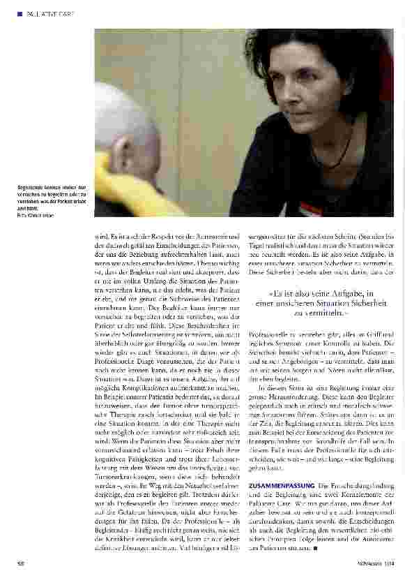 Vorschauseite 3: Entscheidungsfindung und Begleitung in der Palliativsituation