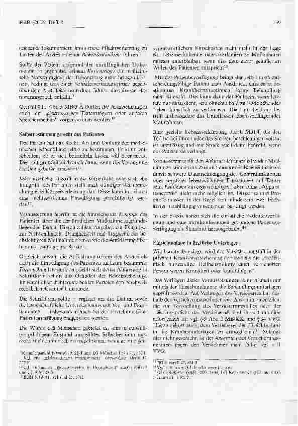 Vorschauseite 4: Patientenrechte aus Sicht der DKV Deutscher Krankenversicherung AG