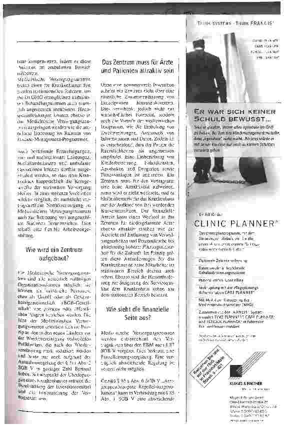 Vorschauseite 2: Für welche Krankenhäuser lohnen sich Medizinische Versorgungszentren?