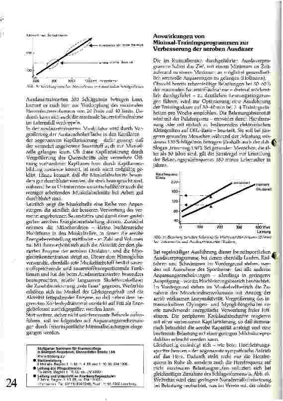 Vorschauseite 5: Physiologische Aspekte des Ausdauertrainings