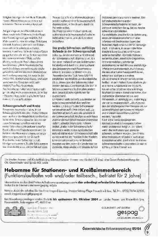 Vorschauseite 2: Im Nachhinein würde ich mich nicht mehr von allen Aussagen verrückt machen lassen...