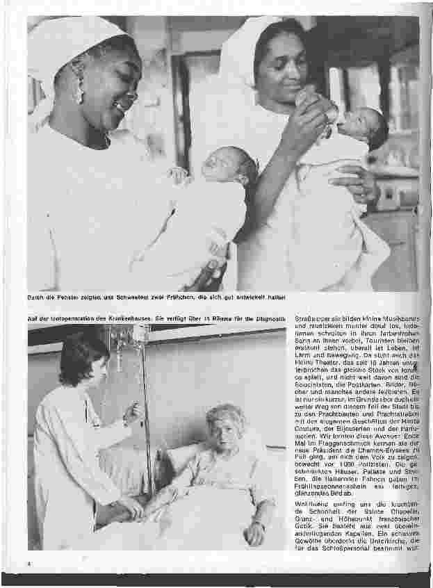 Vorschauseite 3: Krankenpflege in Frankreich (1) Das Hospital St. Antoine in Paris