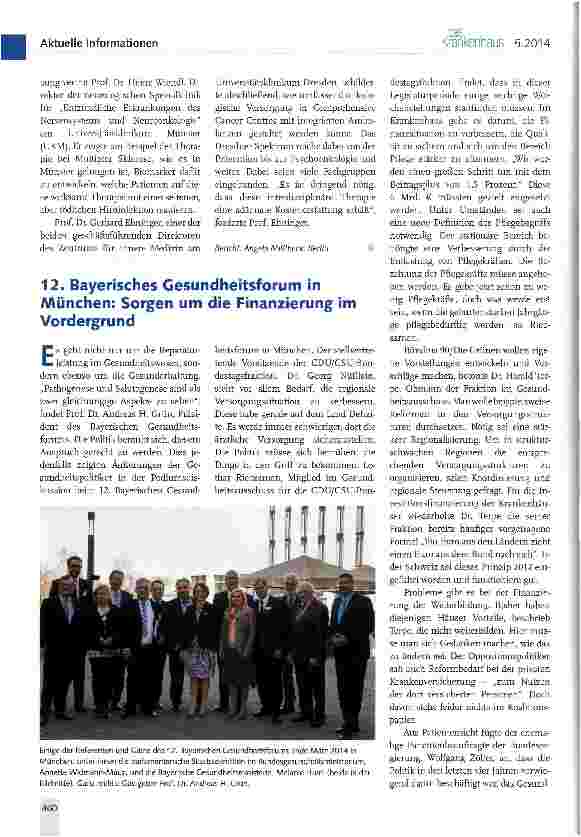 Vorschauseite 3: Hochschulambulanzen vor der Finanzierungswende?