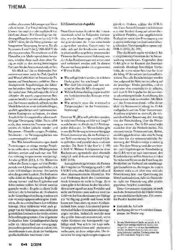 Vorschauseite 5: Wie wird der Innovationsfonds innovativ?