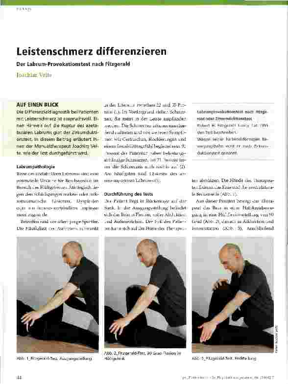 Vorschauseite 1: Leistenschmerz differenzieren