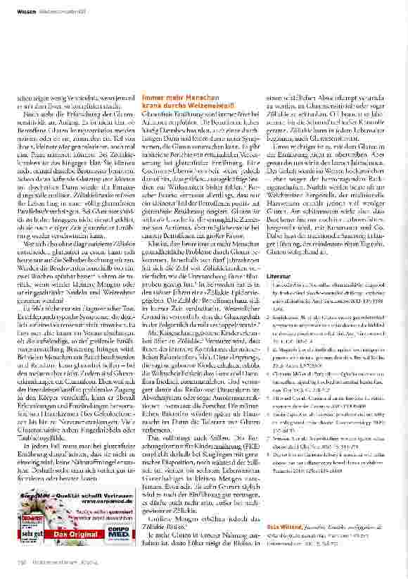 Vorschauseite 3: Glutensensitivität: Krank durch Weizen