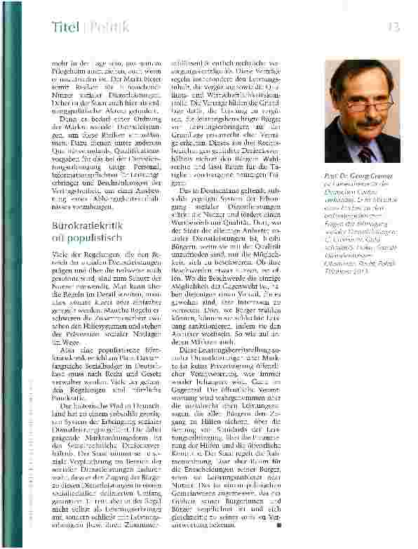 Vorschauseite 2: Neue Ordnung für die Märkte