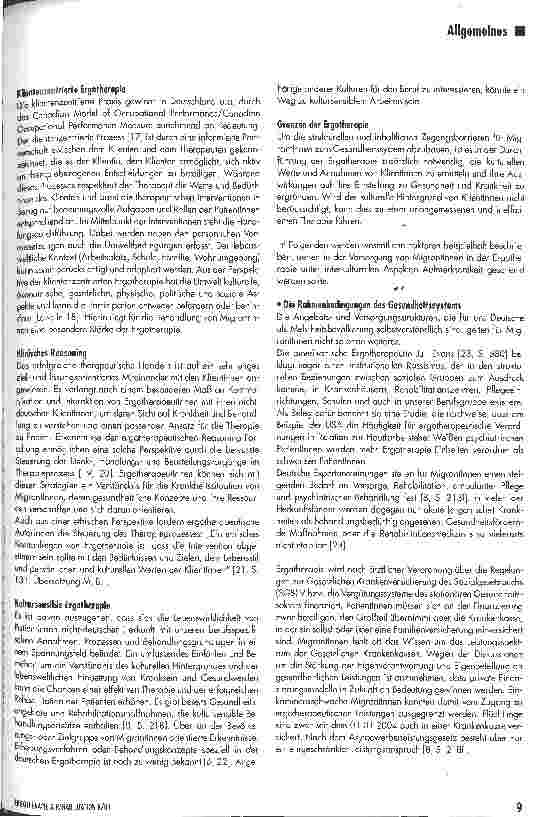 Vorschauseite 4: Interkulturelle Kompetenz in der Ergotherapie