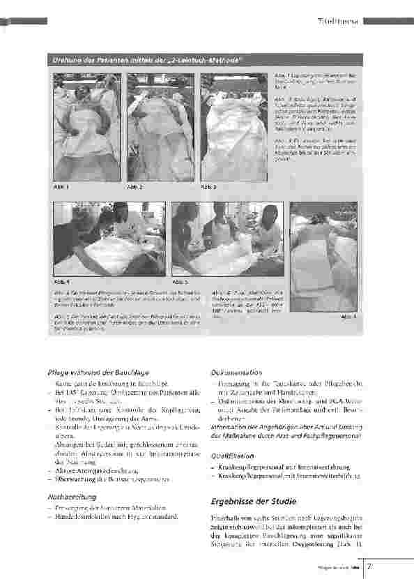 Vorschauseite 4: Inkomplette (135°) versus komplette (180°) BauchlagerungVergleichende Studie an drei süddeutschen Kliniken